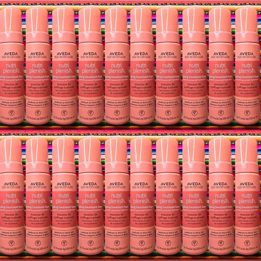 20x Aveda NUTRIPLENISH STYLING TREATMENT FOAM